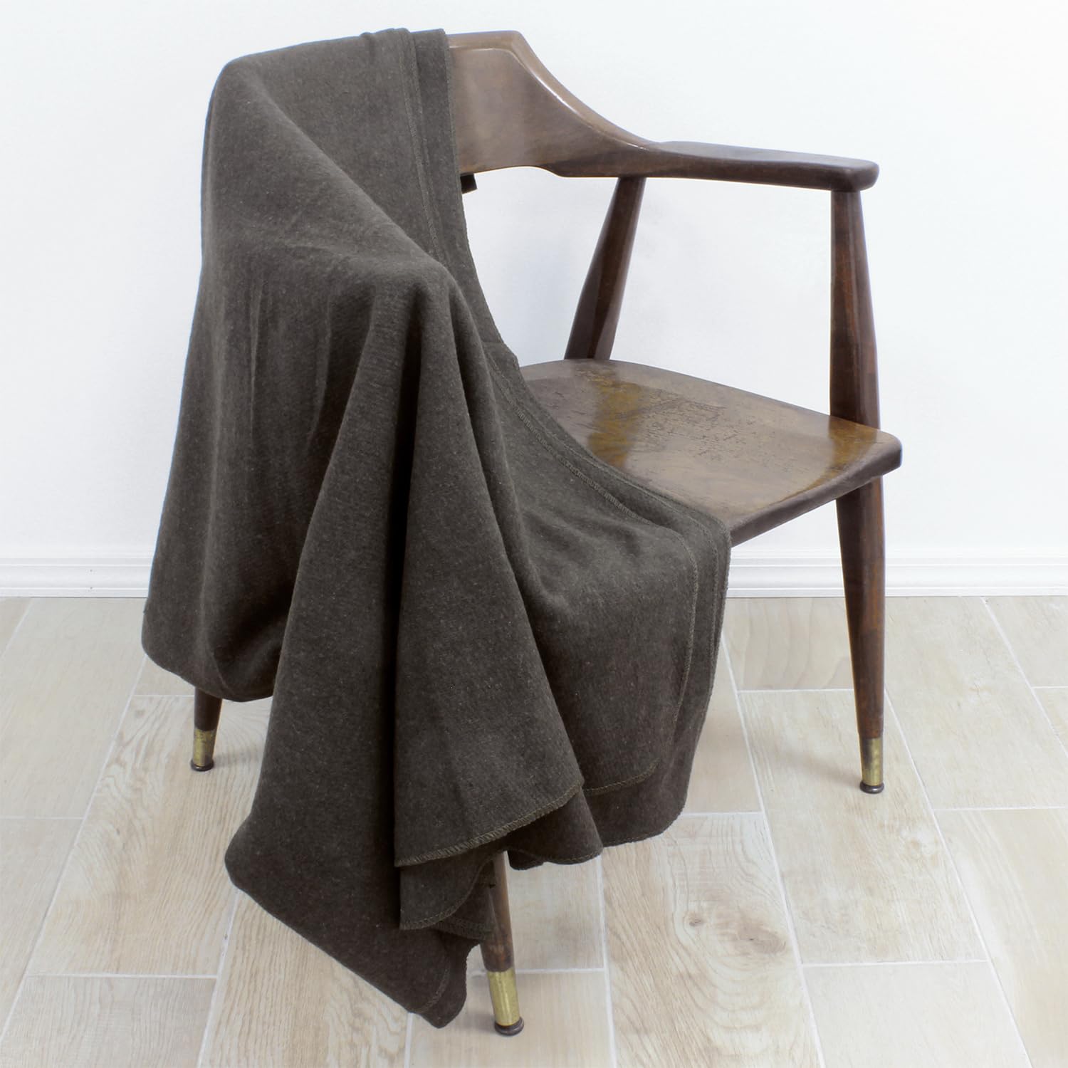 Backpack-friendly Ever Ready grey fire retardant blanket for on-the-go warmth.