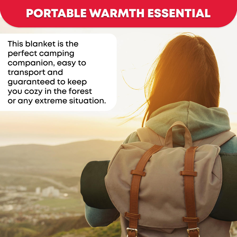 Ever Ready First Aid wool blanket fits in a car emergency kit.