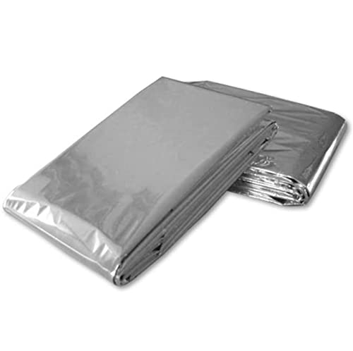 Ever Ready First Aid Mylar rescue blanket 54x84 multipurpose use as shelter or signal.