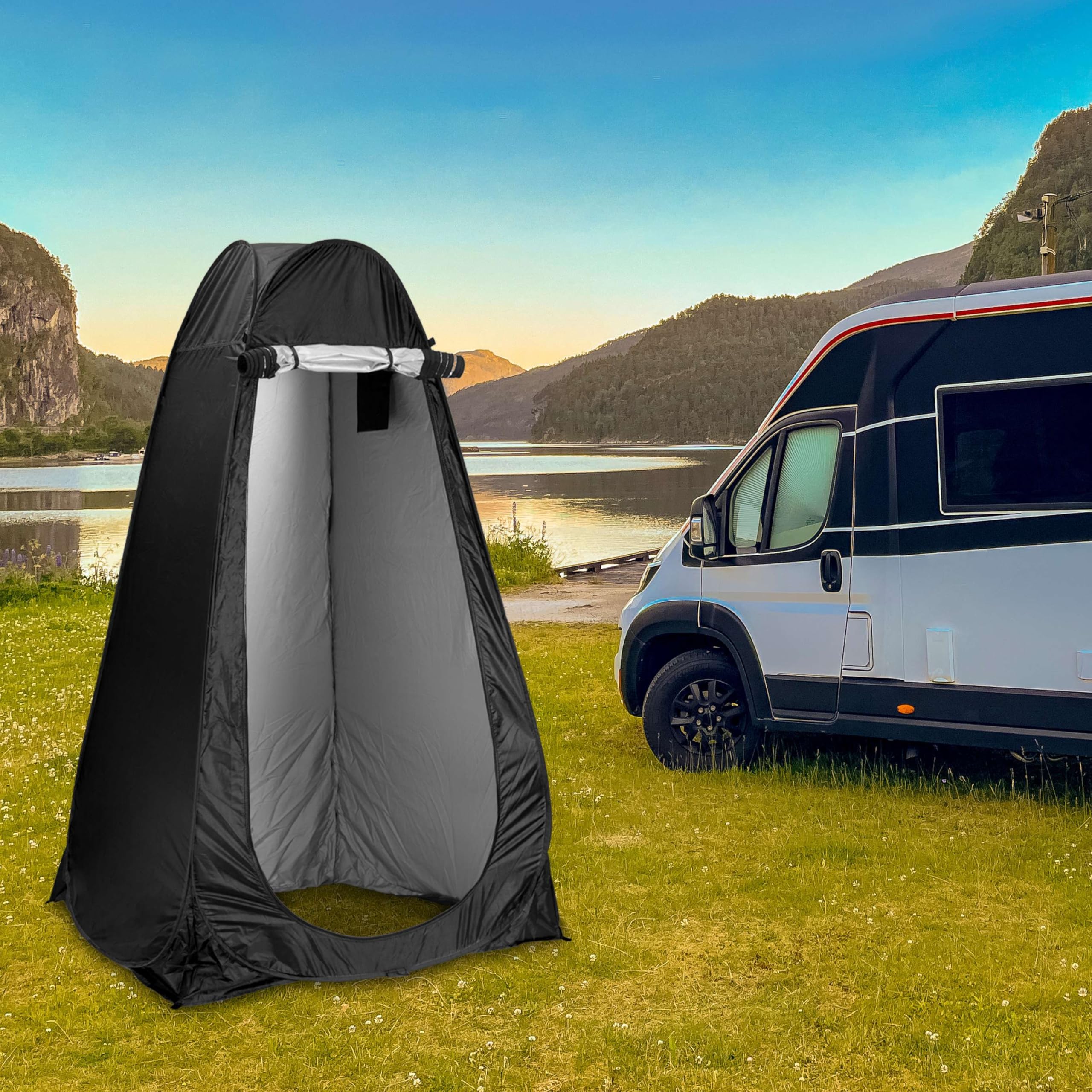 EverScout Pop Up Privacy Tent carry bag included for easy transport.