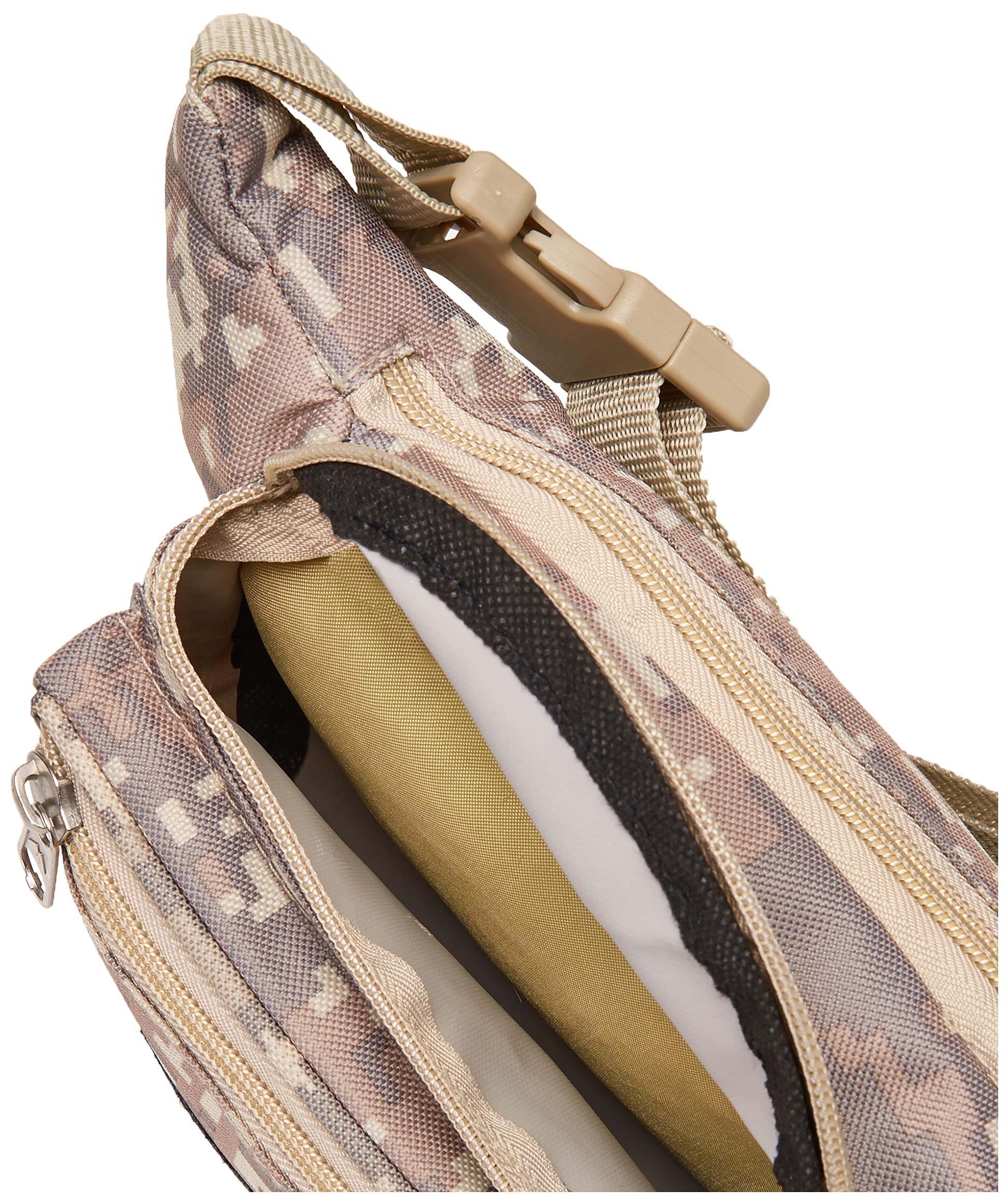 Everest Digital Camo Waist Pack durable 600D polyester material for daily use.