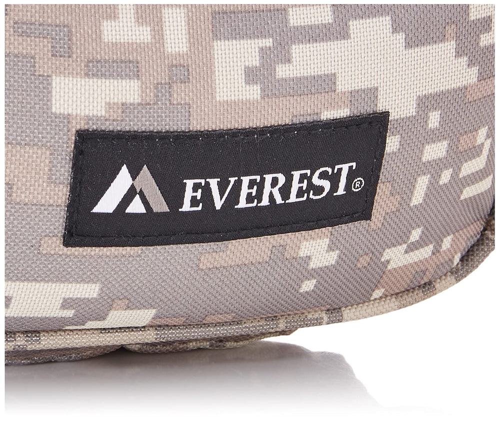 Everest Digital Camo Waist Pack worn on hip for ergonomic carry.