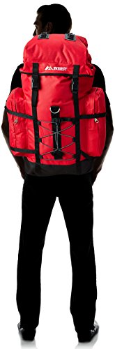 Everest Hiking Pack packed items illustrate its versatile 48L capacity for weekend trips