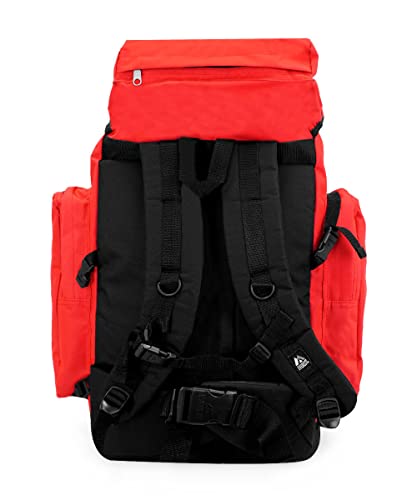 Everest Hiking Pack side compression straps help stabilize gear