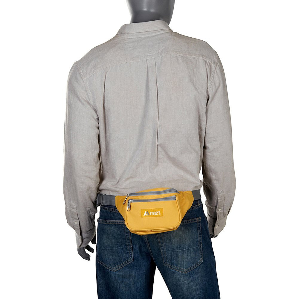Everest Signature Waist Pack worn at the hip for hands-free convenience