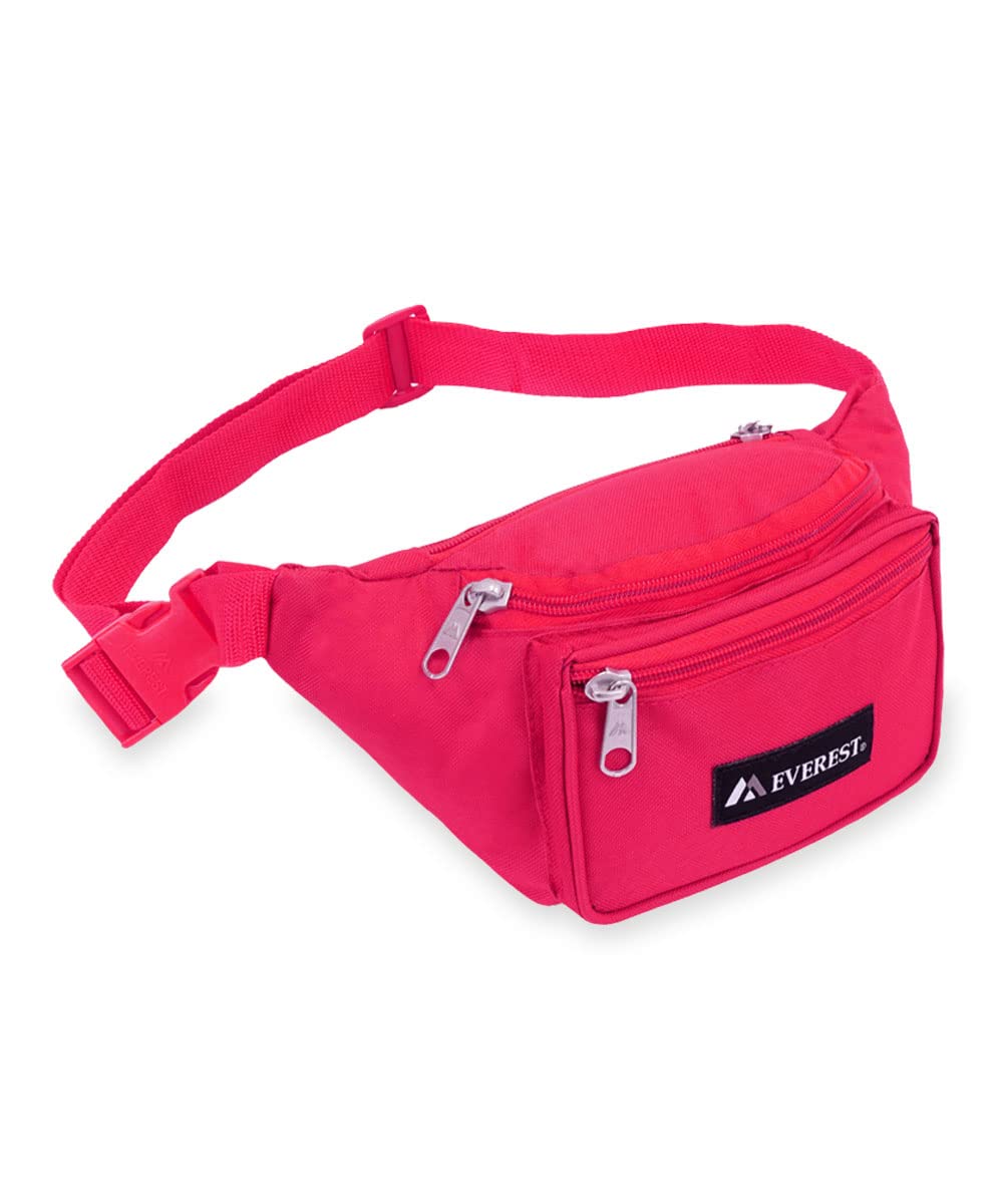 Everest Signature Waist Pack front pocket with detachable key ring for quick access