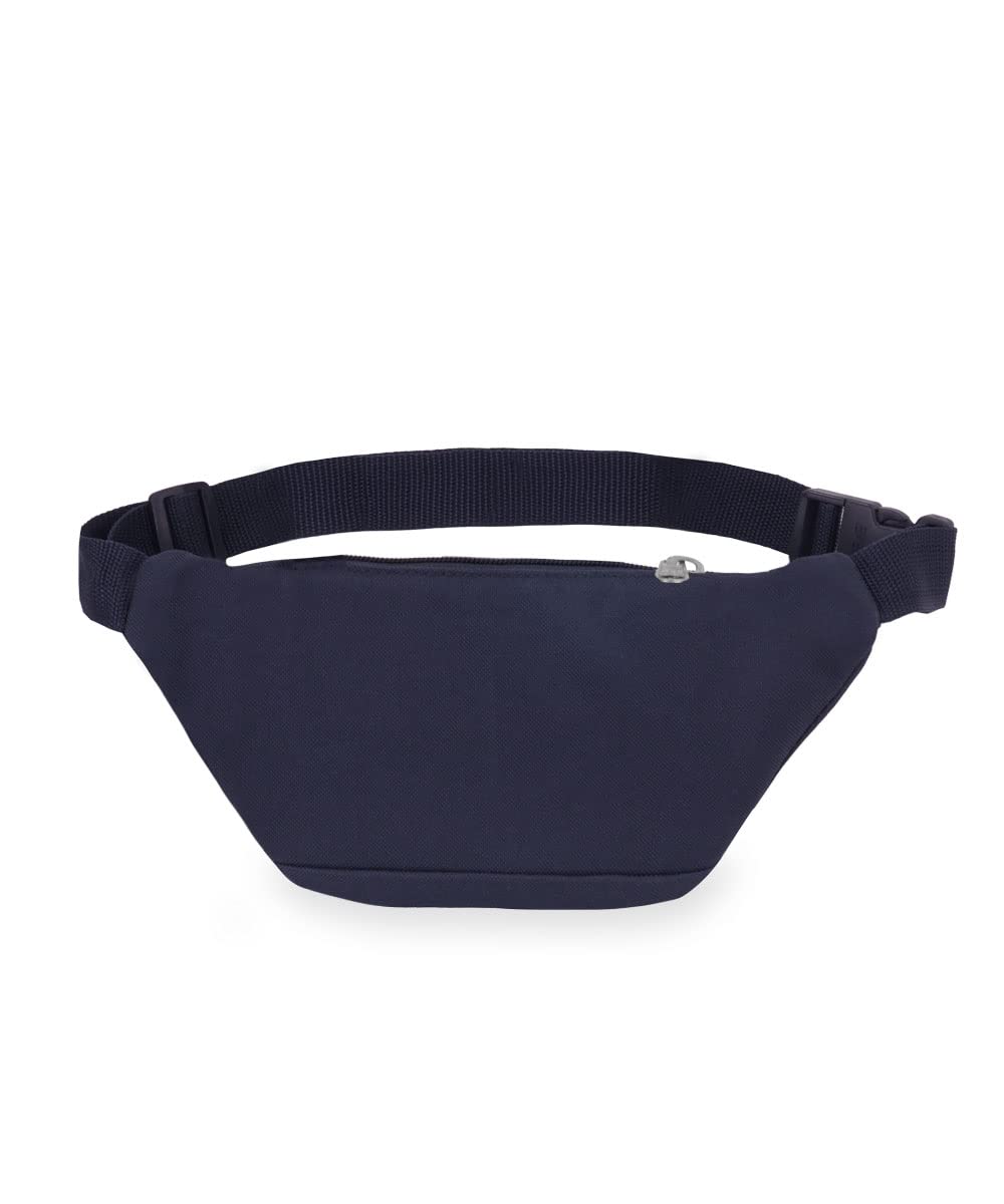 Everest Signature Waist Pack navy back pocket securing valuables while moving