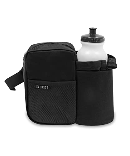 Everest Sports Bottle Waist Pack insulated bottle holder keeps drinks cool on the go