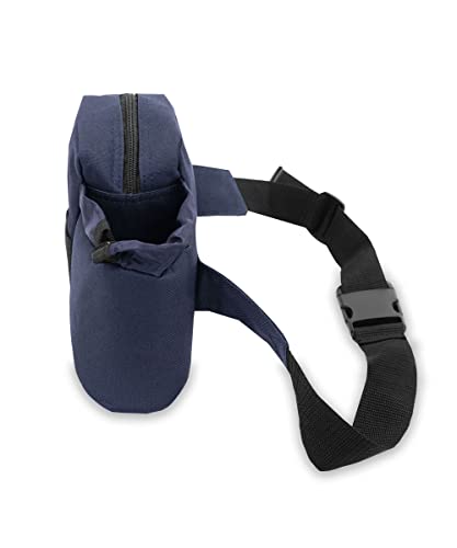 Everest Sports Bottle Waist Pack interior pocket keeps essentials organized.