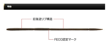 Evergreen Bowworm Noodle finesse rig compatibility for setups.