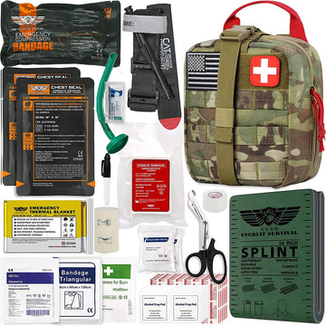 EVERLIT advanced emergency trauma kit multicam case ready for field readiness and rapid access.