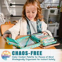 EVERLIT Care Rescue Pack bravery patch stickers on child skin-friendly rewards.