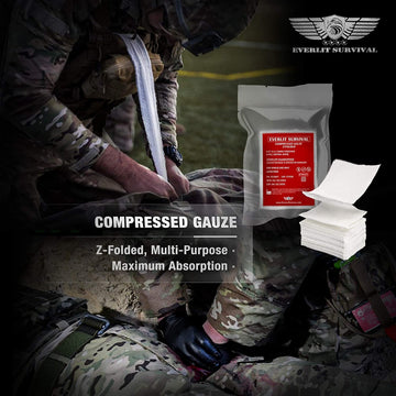 EVERLIT emergency thermal blanket helps maintain body temperature in cool environments.