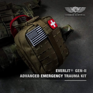 Everlit laser-cut pouch closeup showing durable field-ready design.