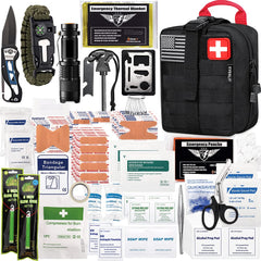 EVERLIT survival first aid kit front view showing compact design for bug-out readiness