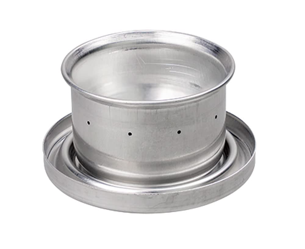Evernew Bluenote stove compact body for ultralight backpacking meals.