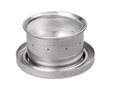 Evernew Bluenote stove compact body for ultralight backpacking meals.