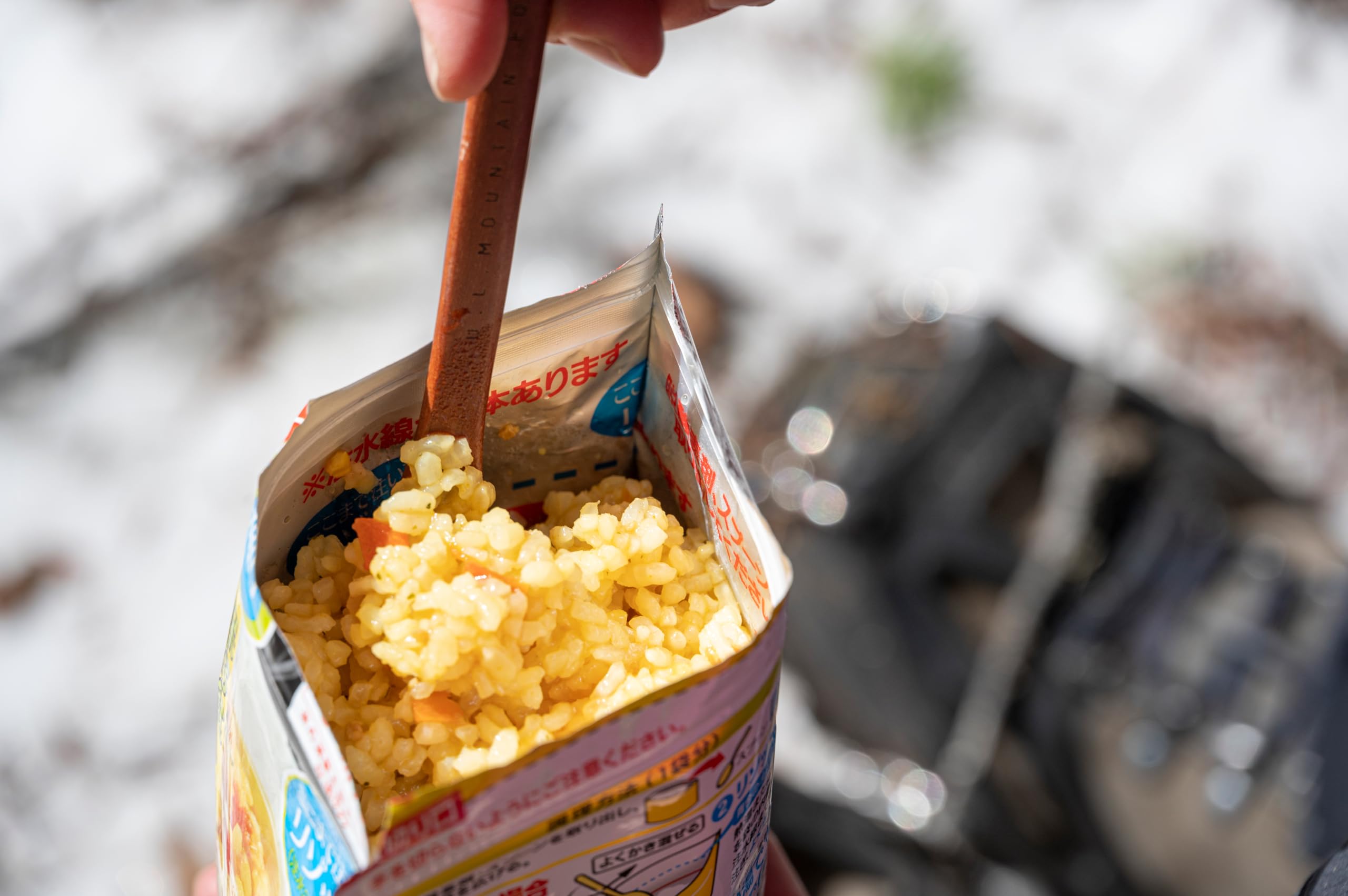 EVERNEW Original shape head supports stirring, scooping, and eating.