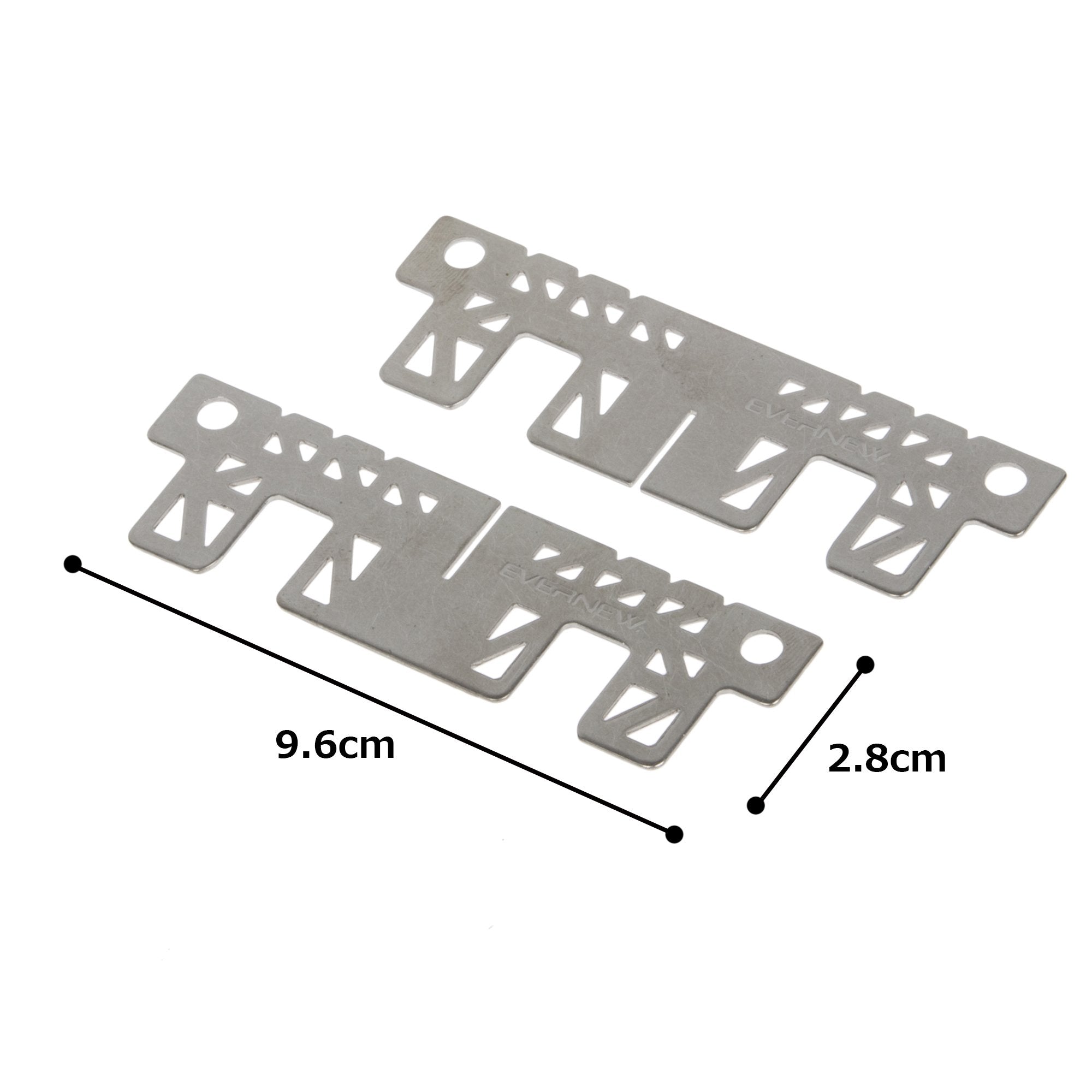 EVERNEW Titanium Cross Stand for cooking on a flat surface provides steady heat.