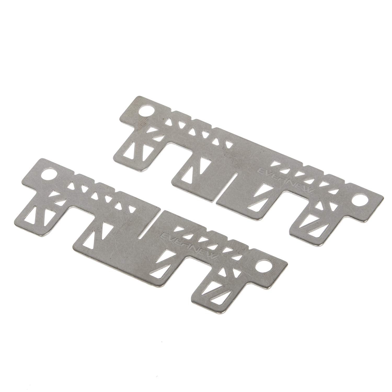 EVERNEW sand leather cross stand packaging view shows compact form and stability.