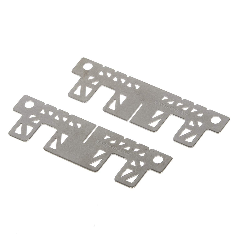 EVERNEW sand leather cross stand packaging view shows compact form and stability.