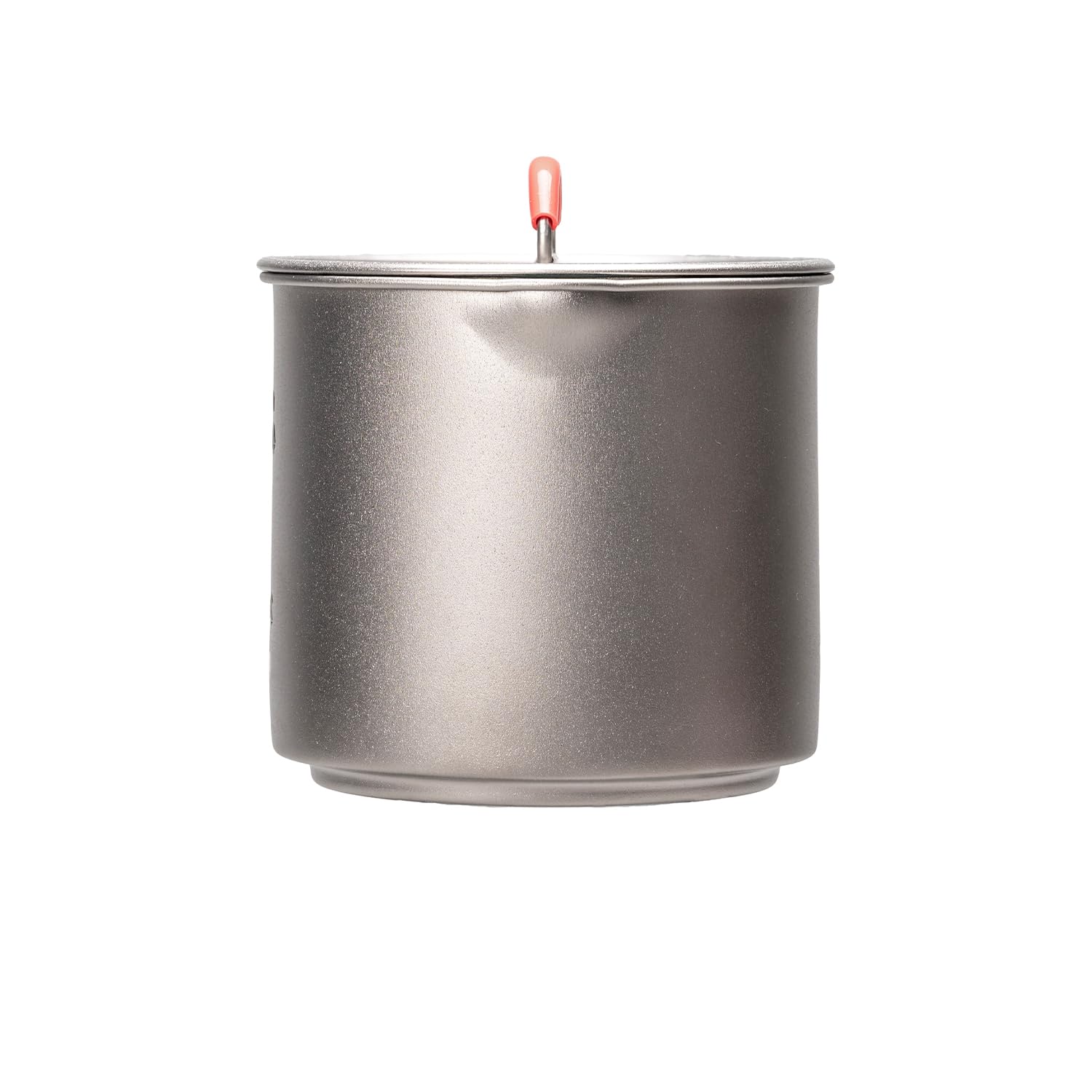 EVERNEW titanium mug interior volume markings for quick measurements.