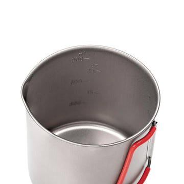 Evernew titanium pasta pot weighs 116 g for ultralight travel