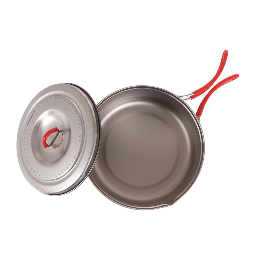 Evernew ultralight hiker gear featuring titanium construction for rugged use.