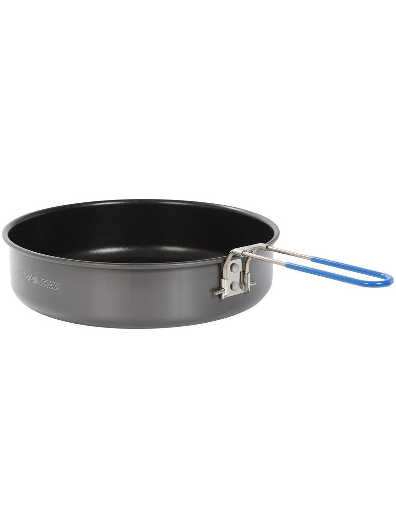 EVERNEW Everrnew ultralight frying pan honeycomb bottom enhances heat distribution