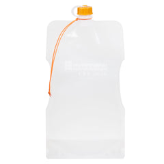 EVERNEW Water Carry bottle folds compactly for camping storage.