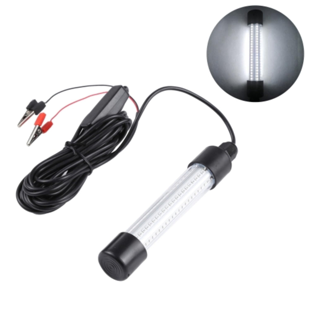 IP68 waterproof submersible fishing light in water with 360-degree illumination
