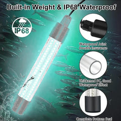 Versatile freshwater and saltwater use with 12-48V input