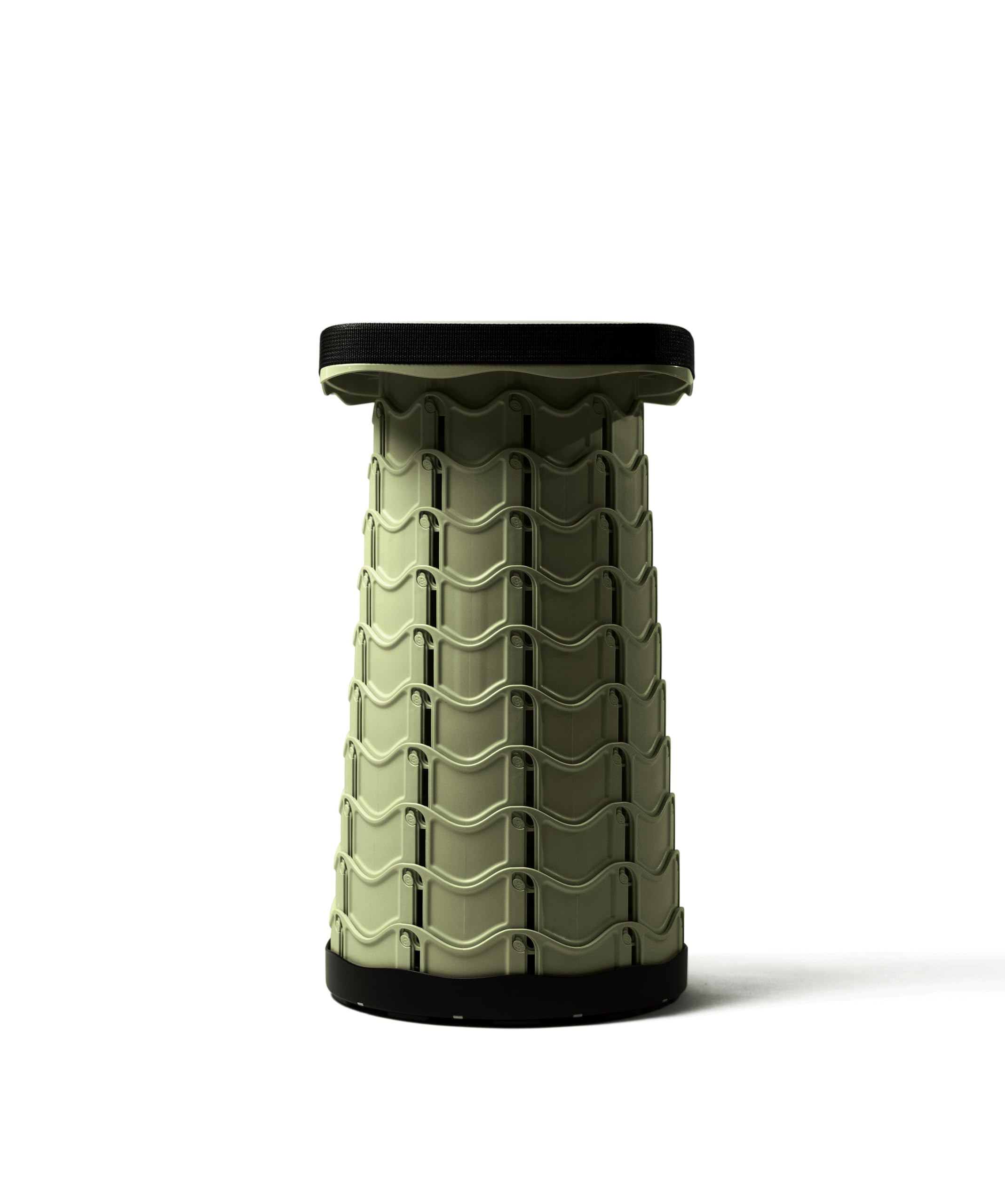 EverUncharted Nomad Seat closed for compact travel and easy storage.