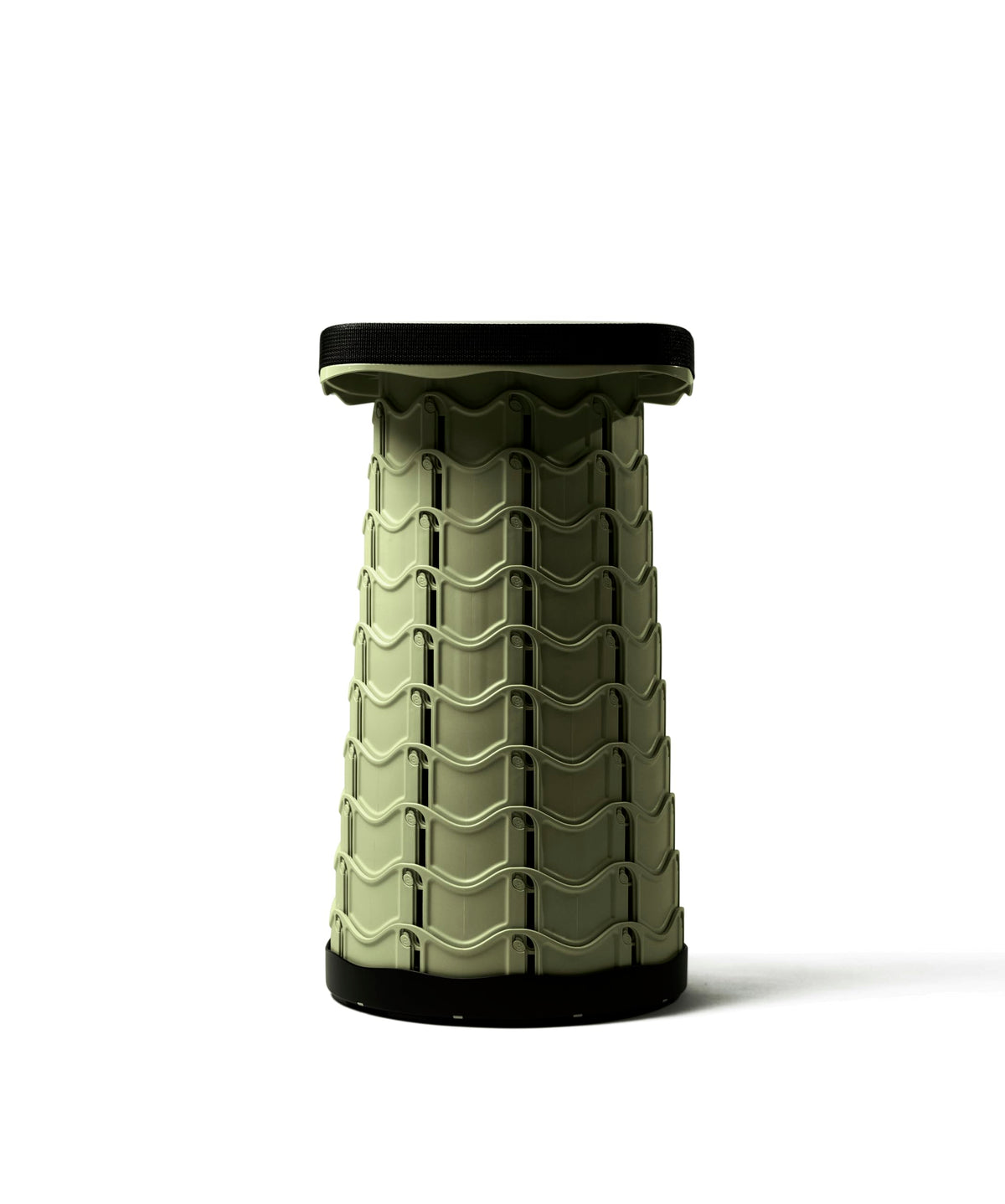 EverUncharted Nomad Seat closed for compact travel and easy storage.