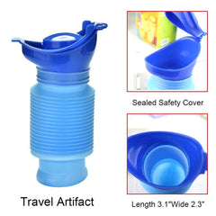 EveryoneFdly unisex portable toilet with leak-free seal reduces spills.