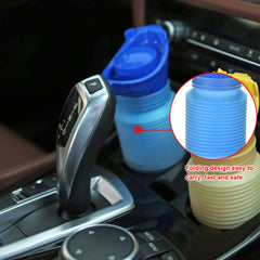 EveryoneFdly pocket urinal extended to full length for 750 ml capacity.