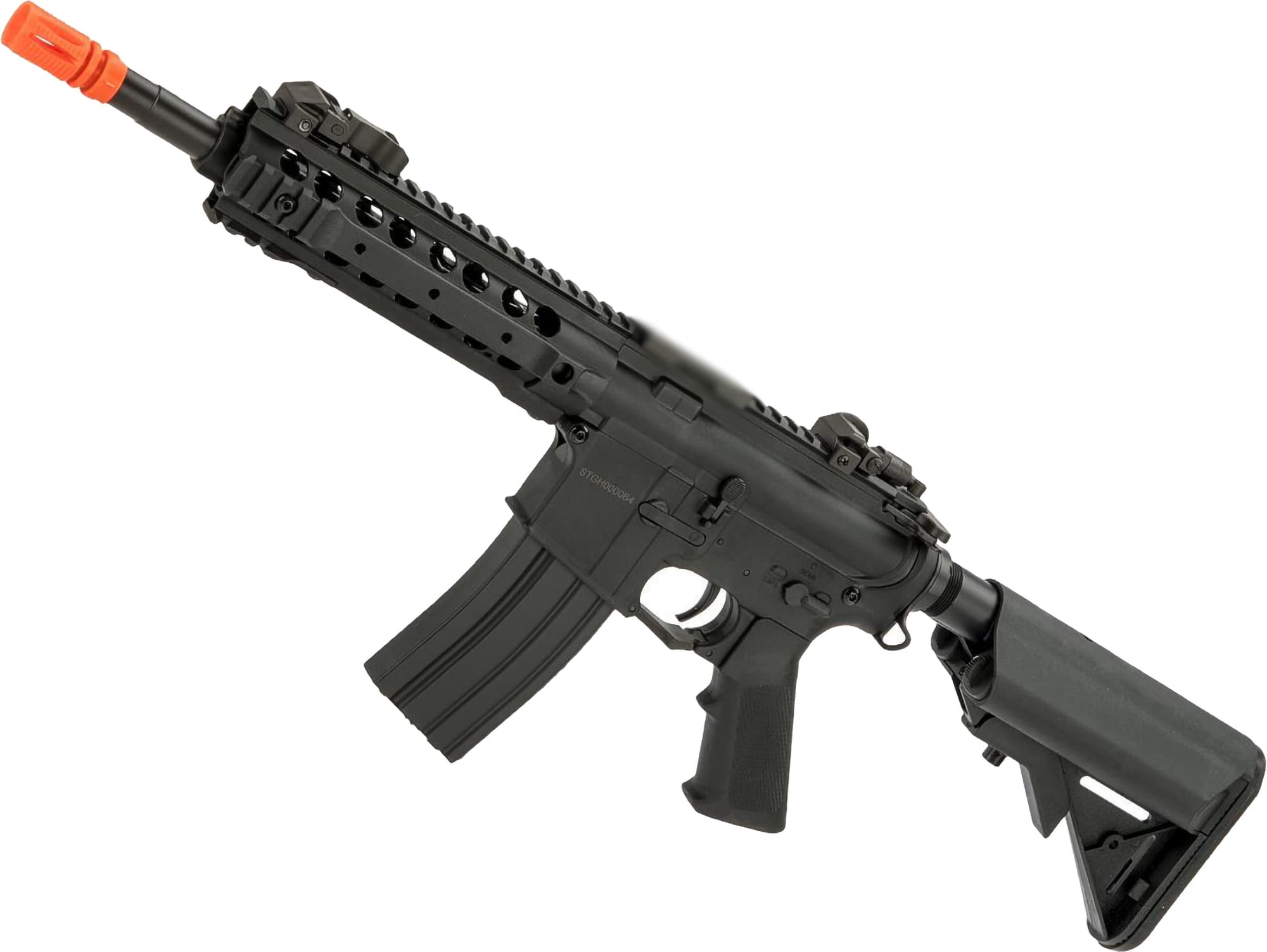 Evike CYMA CQB M4 with 8in UX4 handguard for versatile accessory mounting