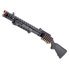 Evike EMG Strike M870 shell ejection cover detail for realistic handling.