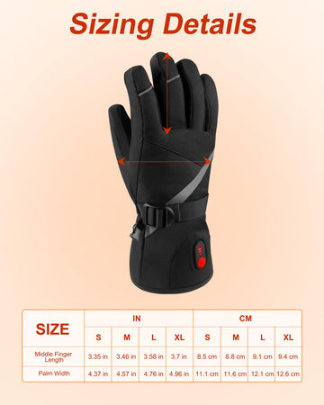 Evjeal heated gloves packaging highlights battery readiness and quick setup