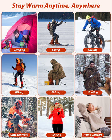 Evjeal heated socks gift idea for outdoor enthusiasts