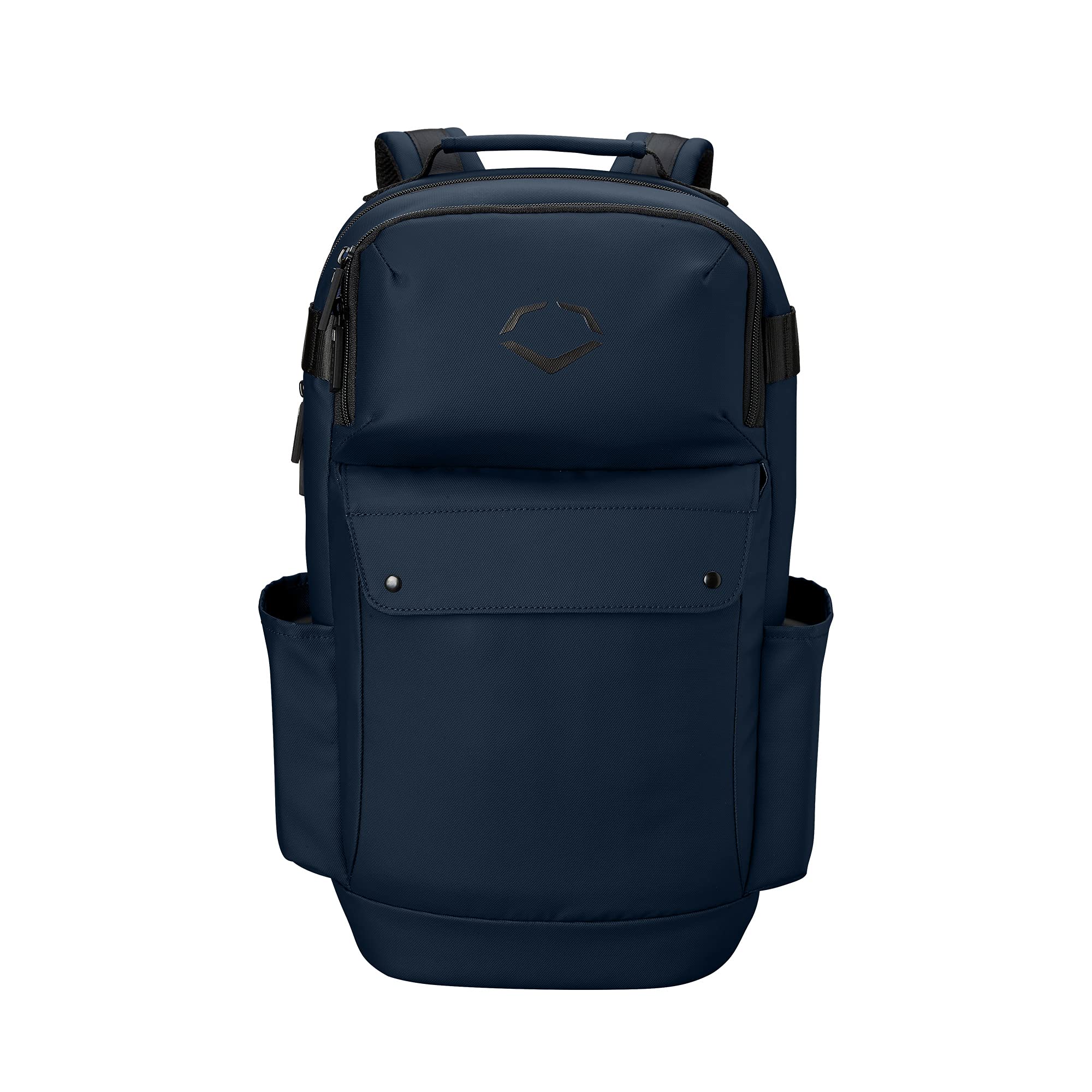 EvoShield Exec Backpack Navy main compartment organized for quick everyday items