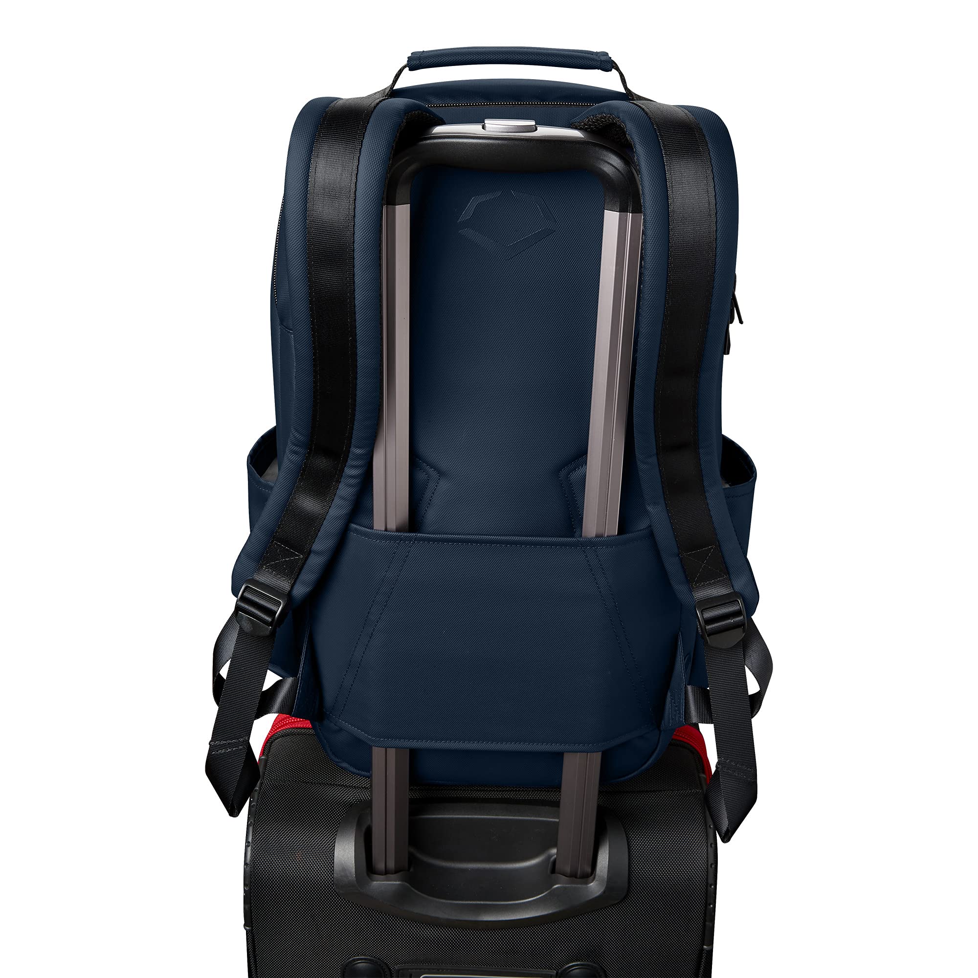 EvoShield Exec Backpack Navy padded shoulder straps for comfortable daily wear