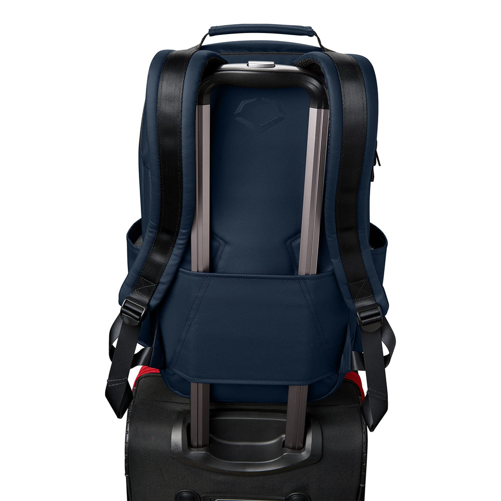 EvoShield Exec Backpack Navy padded shoulder straps for comfortable daily wear