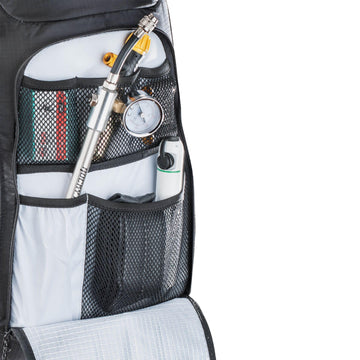 EVOC Backpack CE-certified back protector for added trail confidence.