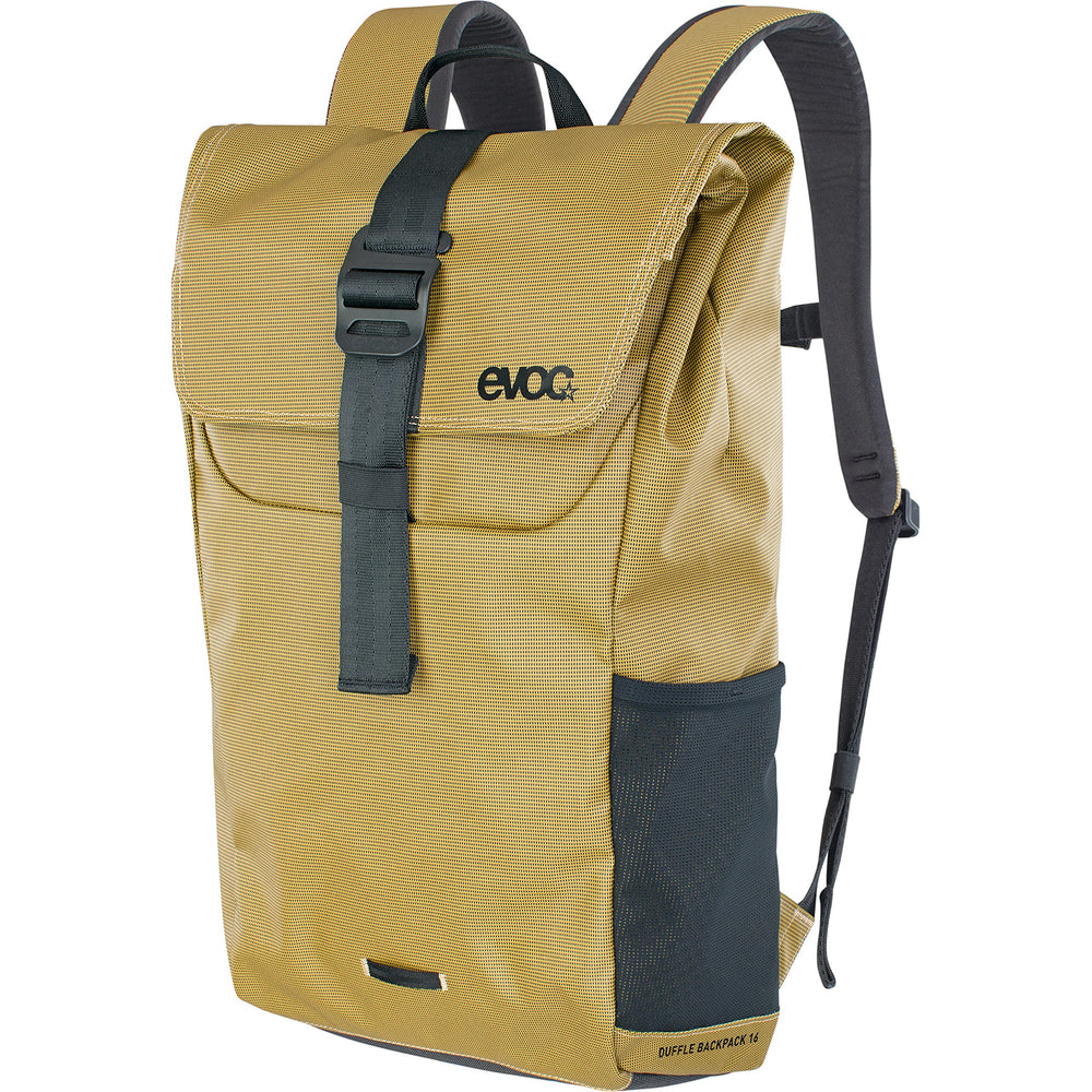 EVOC Duffle Backpack 26 removable chest strap delivers stable, comfortable carry.