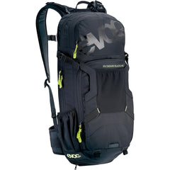 EVOC FR Enduro Blackline Backpack front view showing compact 16L capacity for all-mountain rides.