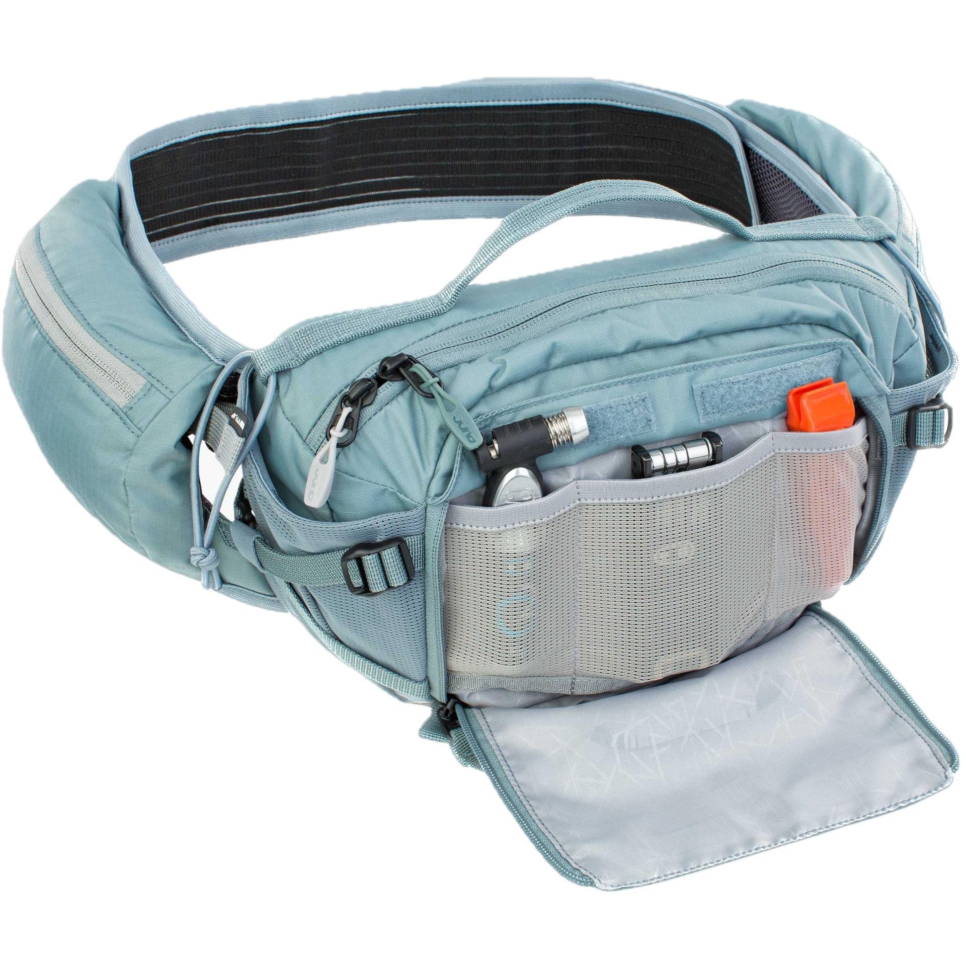EVOC Hip Pack Pro E-Ride 3 AIRO FLEX belt for secure, breathable fit