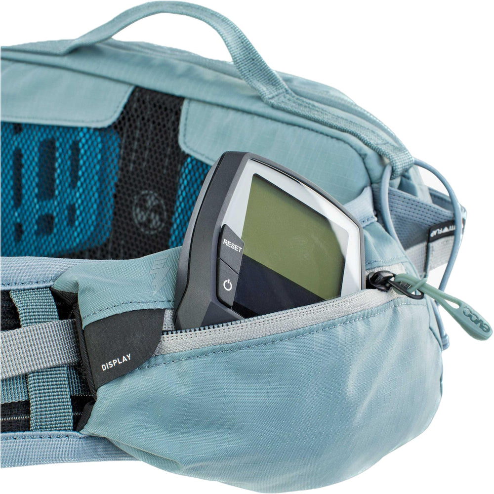 EVOC Hip Pack Pro E-Ride 3 dedicated mobile pocket for quick access