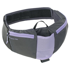 EVOC Hip Pouch Pro AIR PAD system provides comfort and ventilation.