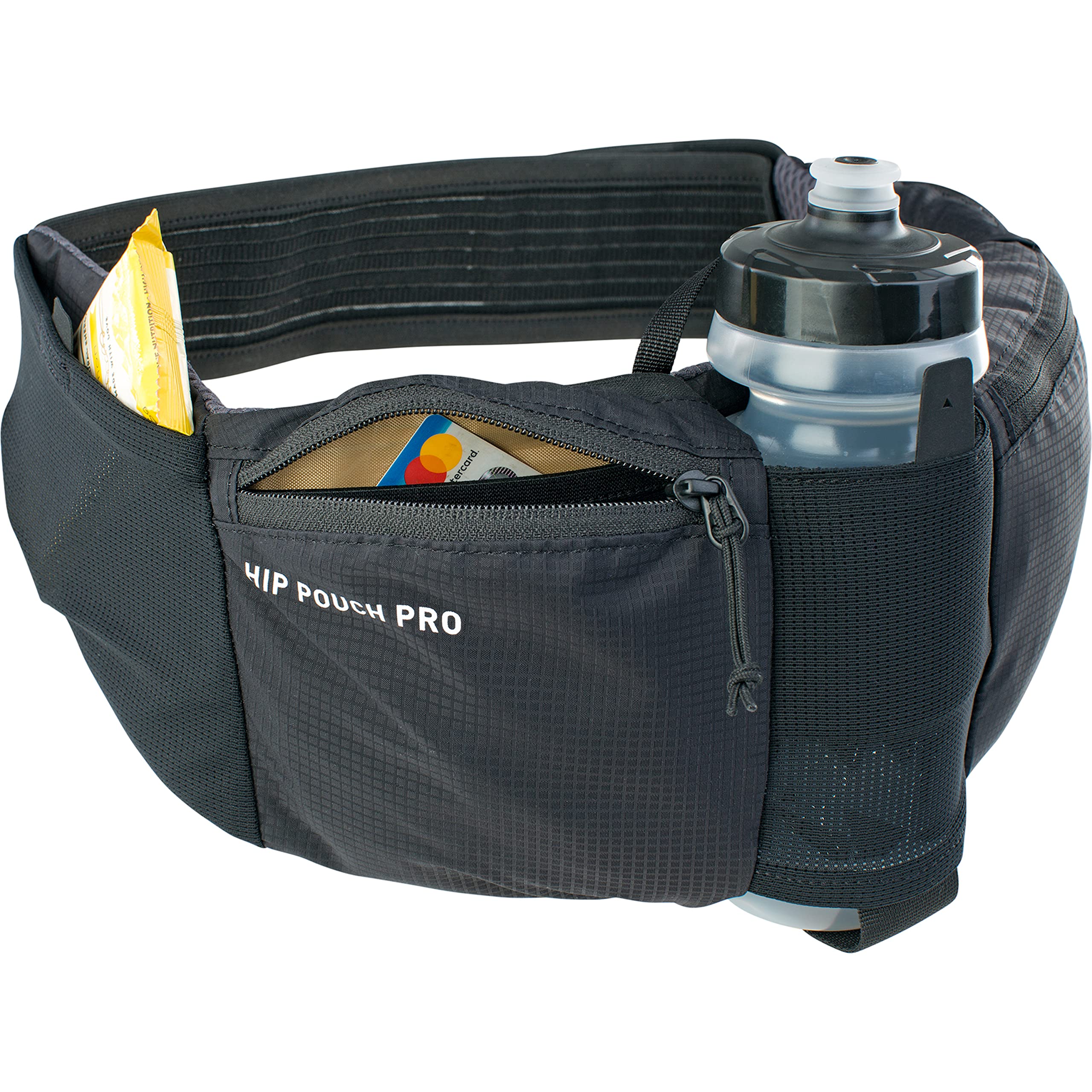 EVOC HIP POUCH PRO AIR PAD SYSTEM delivering ventilation during cycling